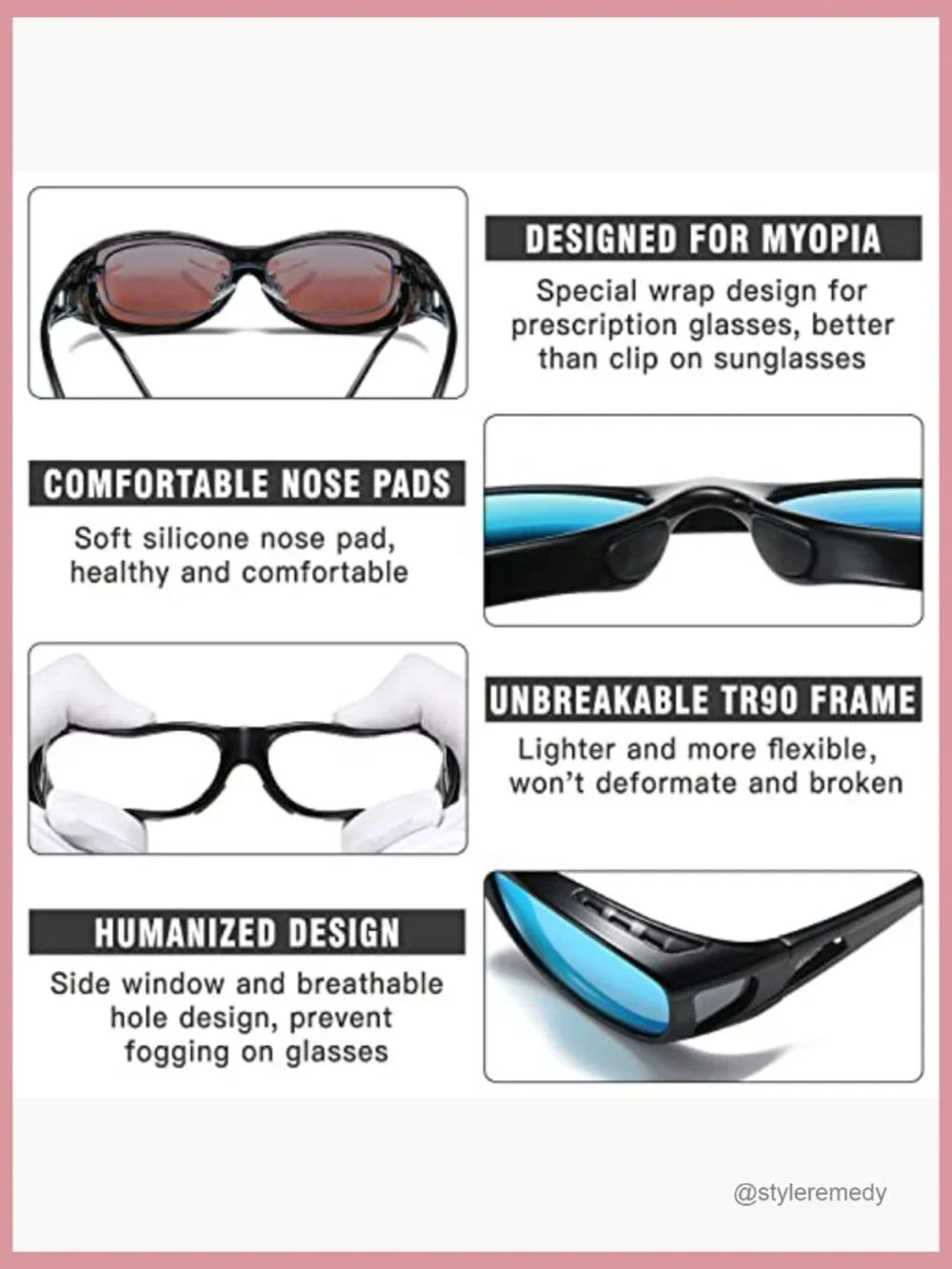 N/A polarized wraparound